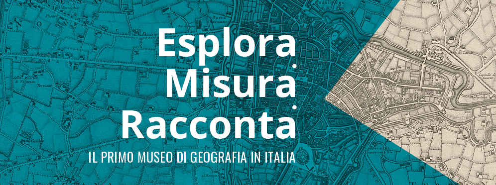 Banner inaugurazione museo geografia